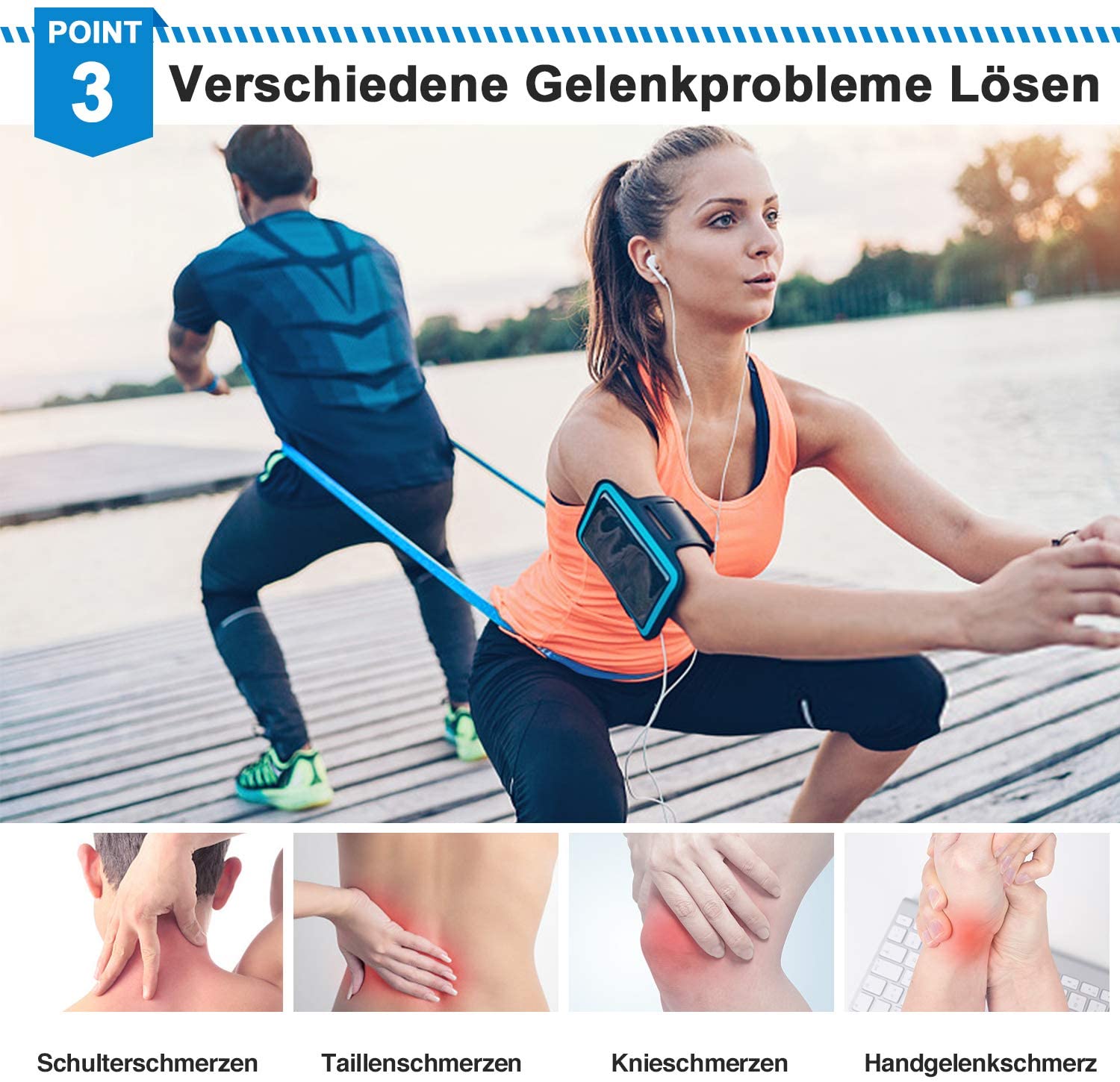 Bandas Elasticas Fitness, 3 Pi - Crossfit Workout Gear reseña y precio