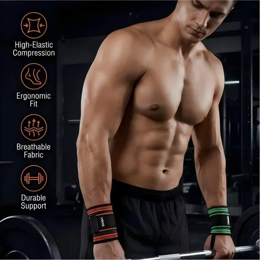 VBOSI Muñequeras Ajustables co - Crossfit Workout Gear reseña y precio