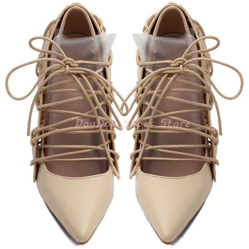 Sandalias beige con tiras cruz - Crossfit Ladies reseña y precio